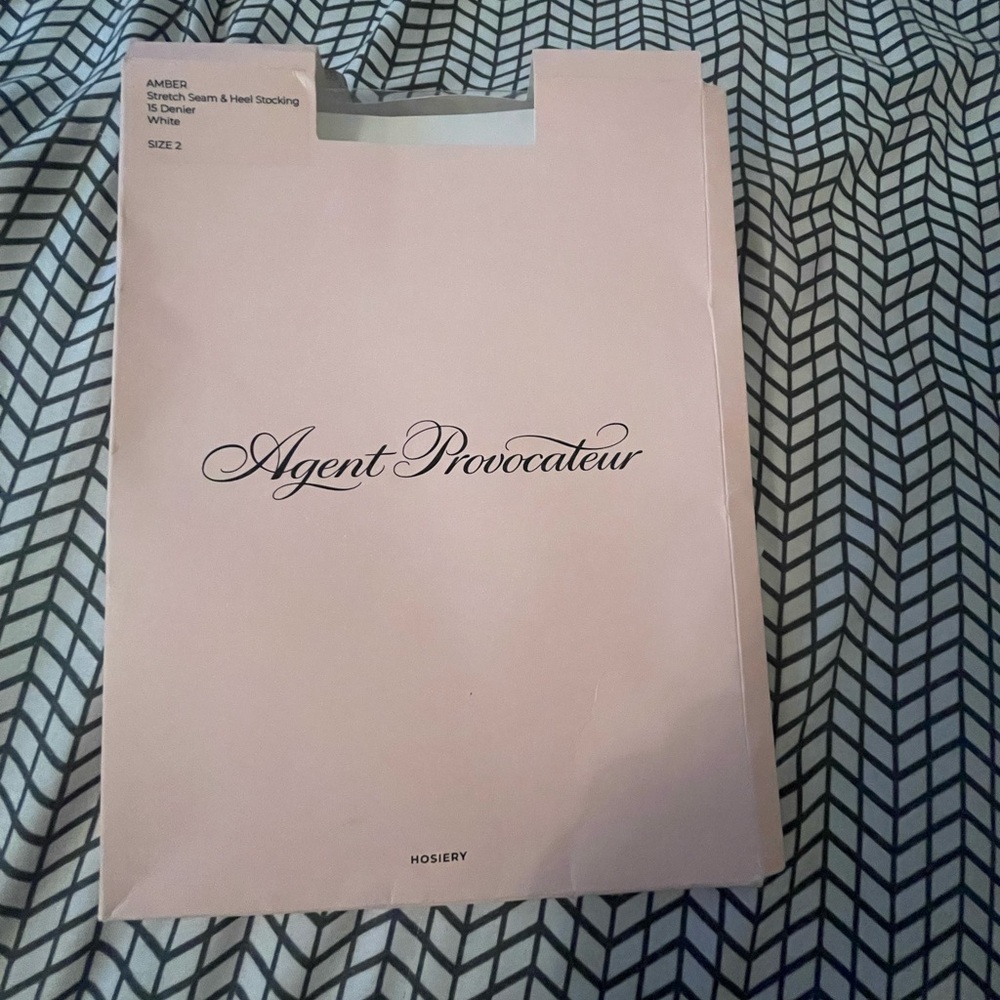 Agent Provocateur sheer knee socks